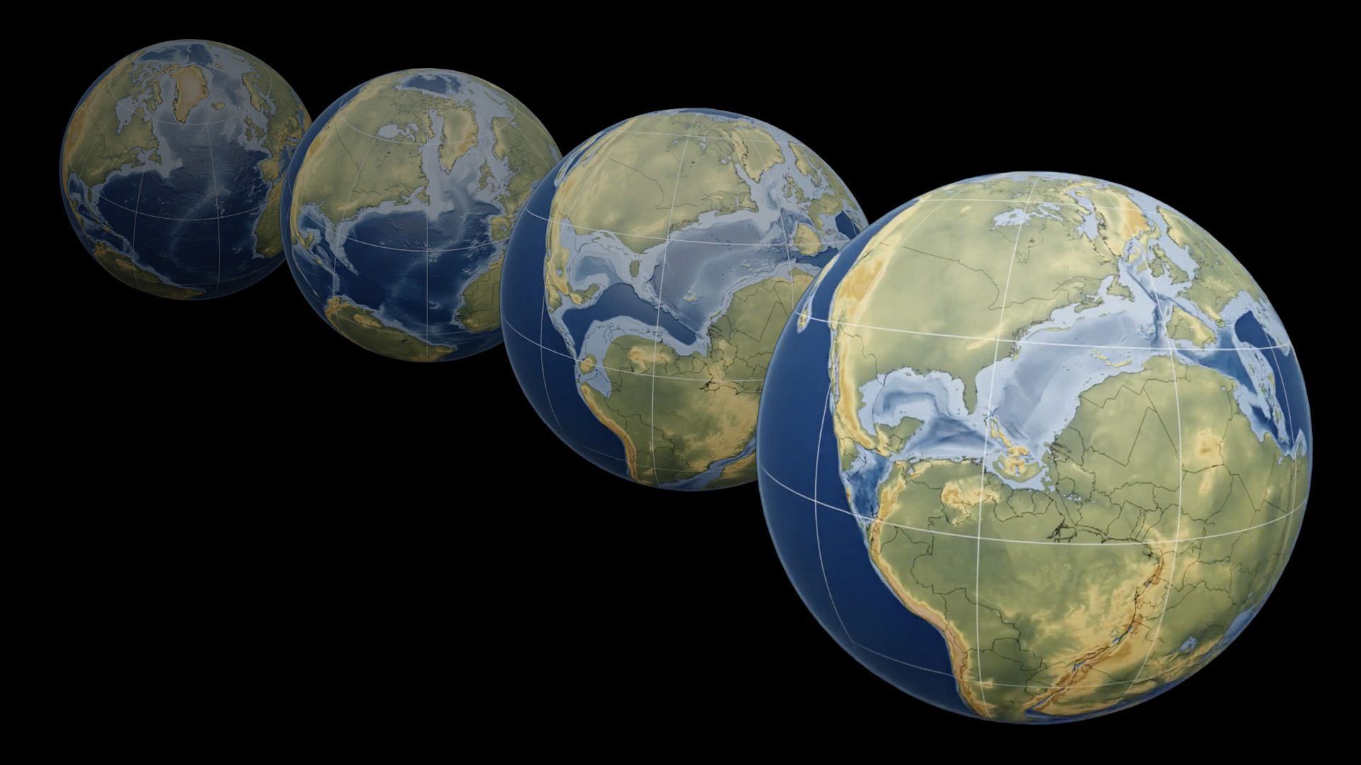 Mapping millions of years of change