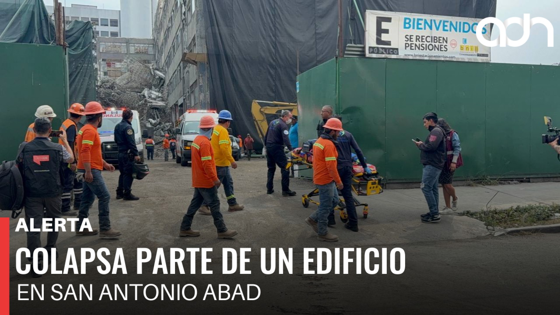 🚨¡Última Hora! Reportan colapso de edificio en demolición en la ...
