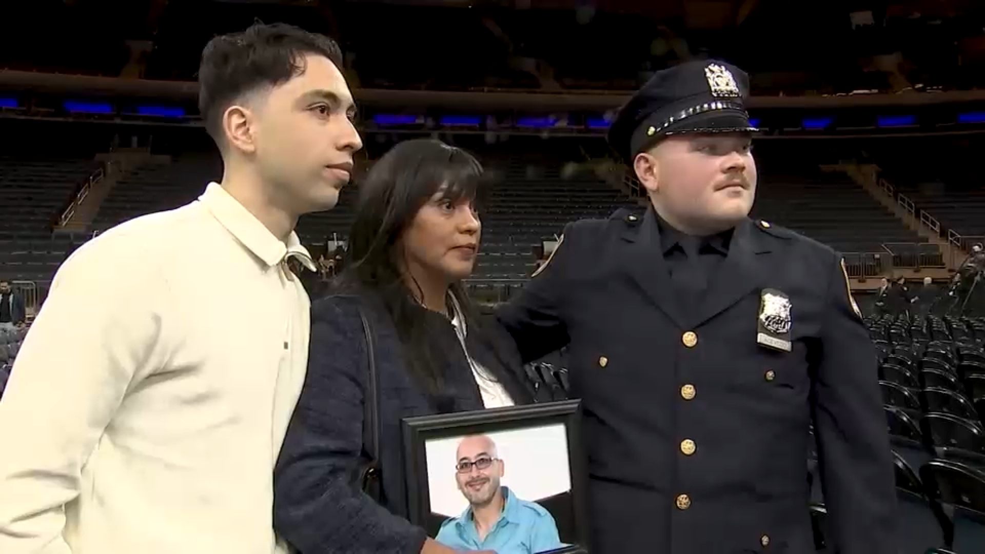 One of NYPD's newest members inspired by veteran detective who saved ...