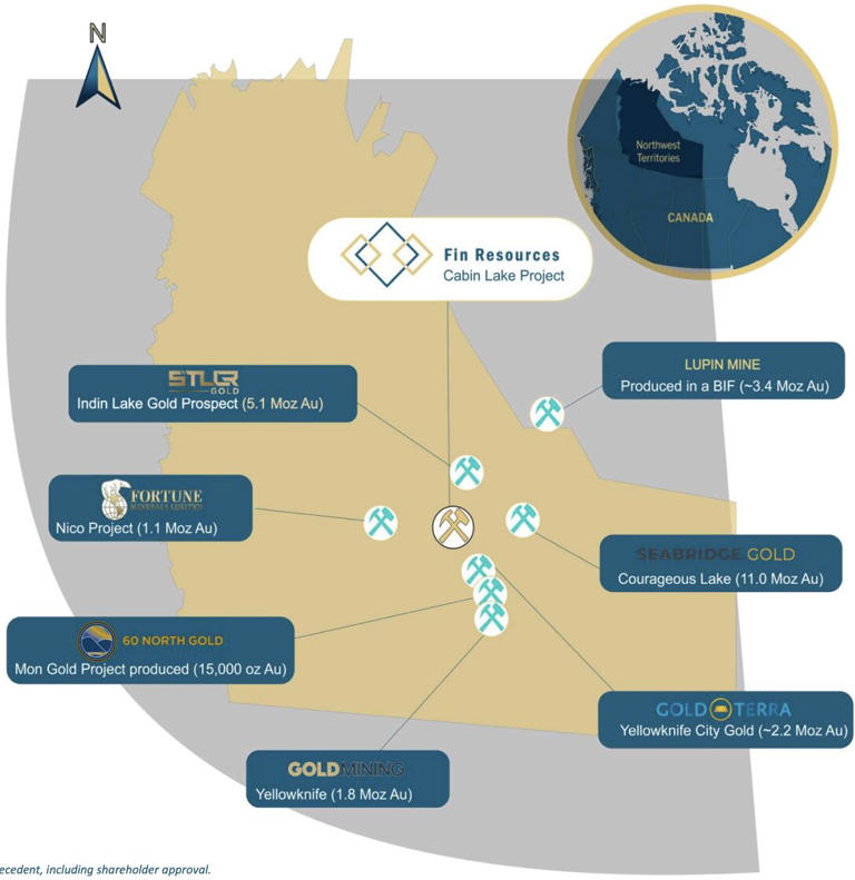 Fin Resources zeroes in on Lupin-style gold system at Cabin Lake