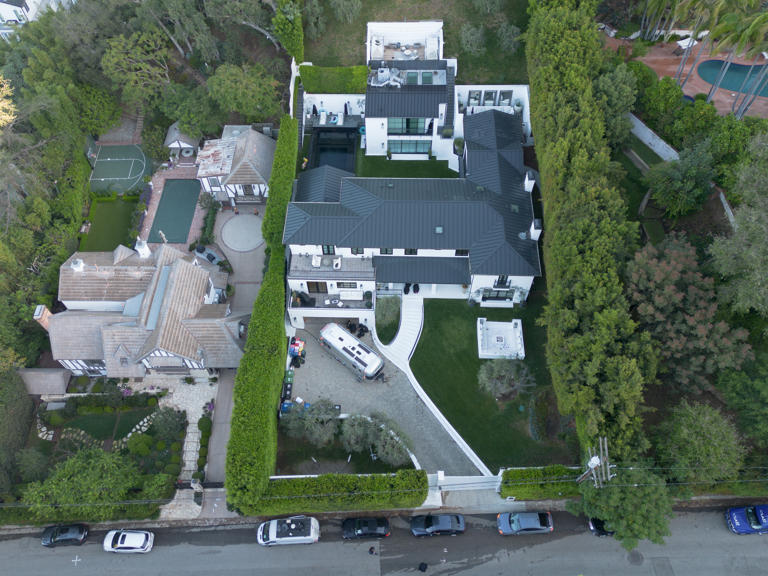 What Rihanna and A$AP Rocky were up to the night before their Beverly ...