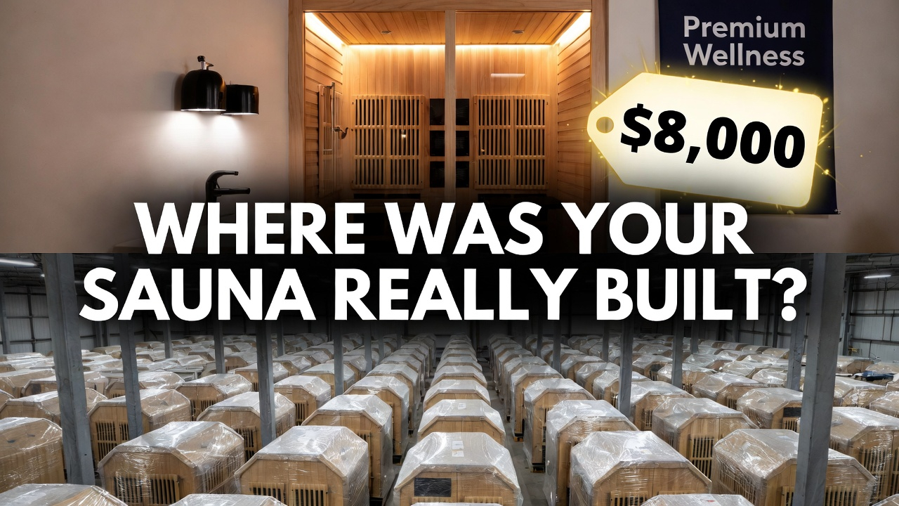 The 'luxury' infrared sauna scam: Why 99 percent of models are exactly ...