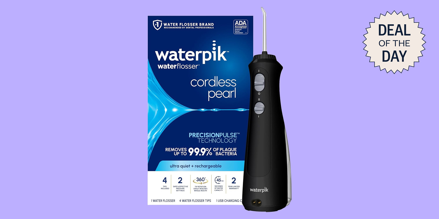 The Waterpik water flosser that makes flossing less annoying is almost ...