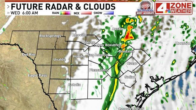 Potential severe storms with large hail, damaging winds and possibly a ...