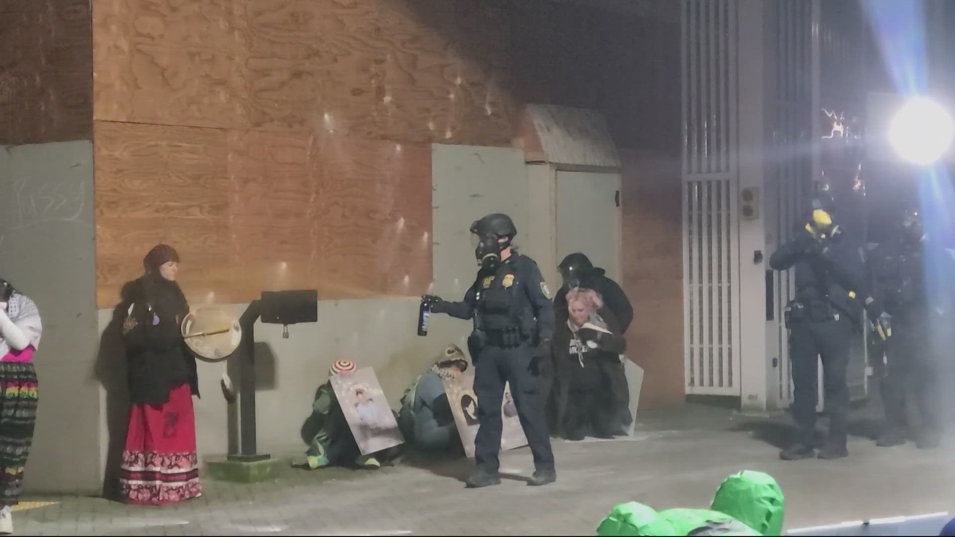 Federal judge bars tear gas at Portland ICE facility, limits pepper ...