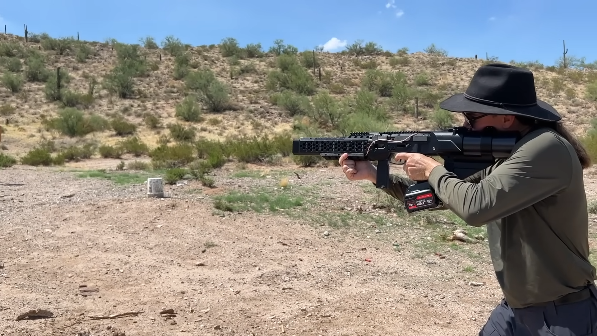 This coilgun looks like it's sci-fi