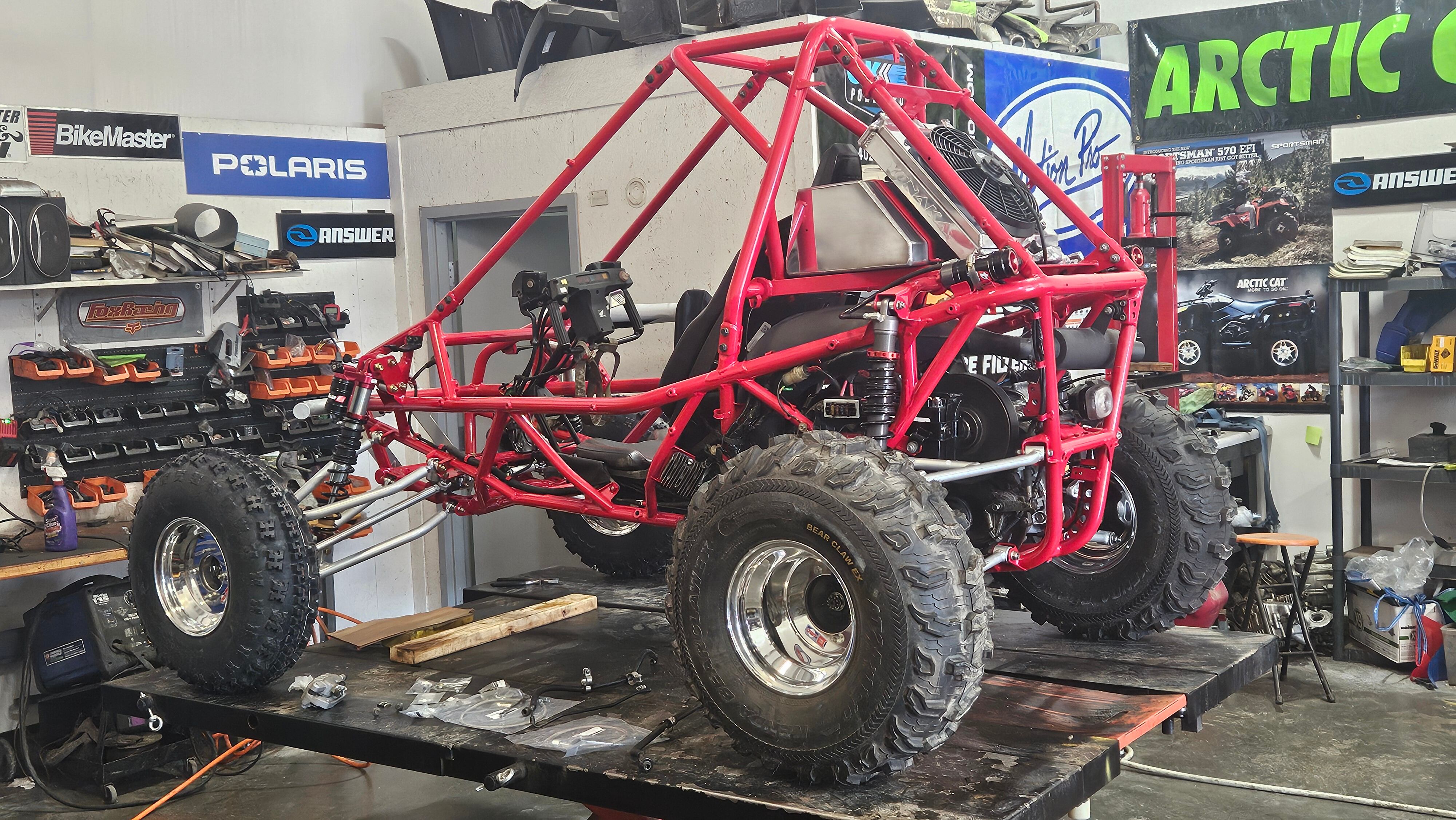 Lincoln small business custom building retro ATV for celebrity after ...
