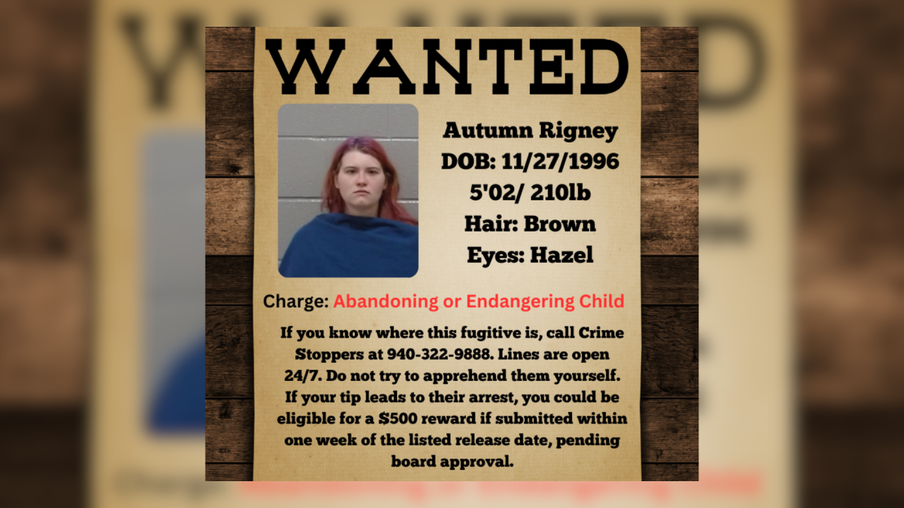 Manhunt Monday: Autumn Rigney, 29, sought by Wichita Falls Police ...