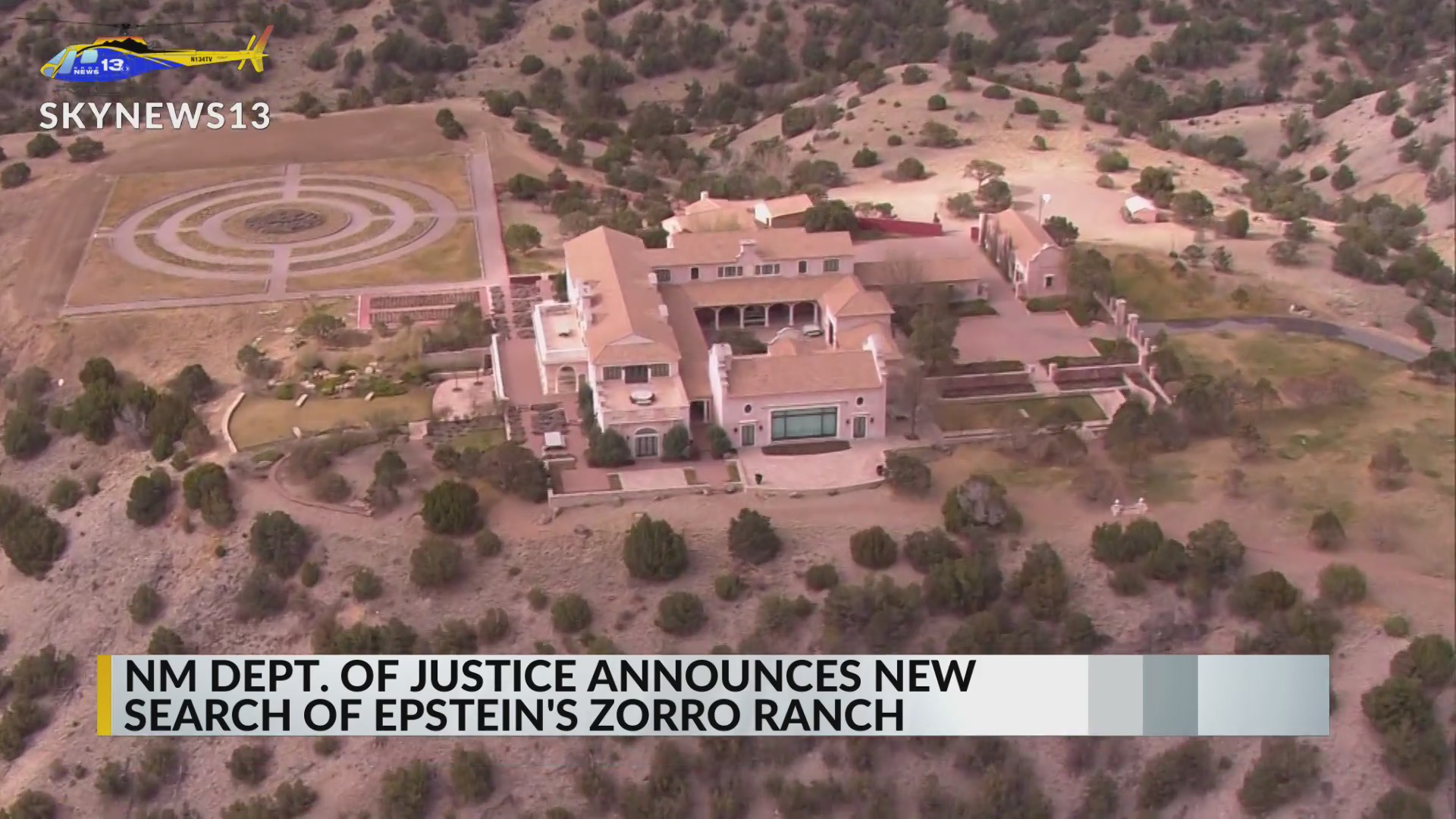 New Mexico Department of Justice begins search of Zorro Ranch