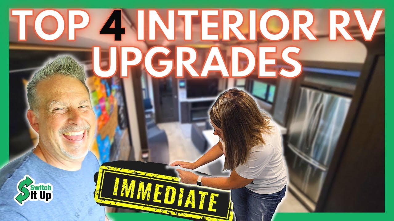 Top 4 RV interior upgrades you should make right away