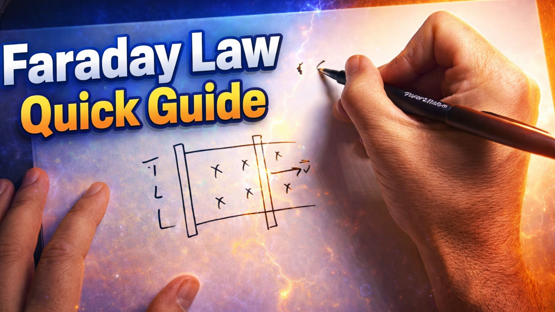 Understanding motional EMF with Faraday's law