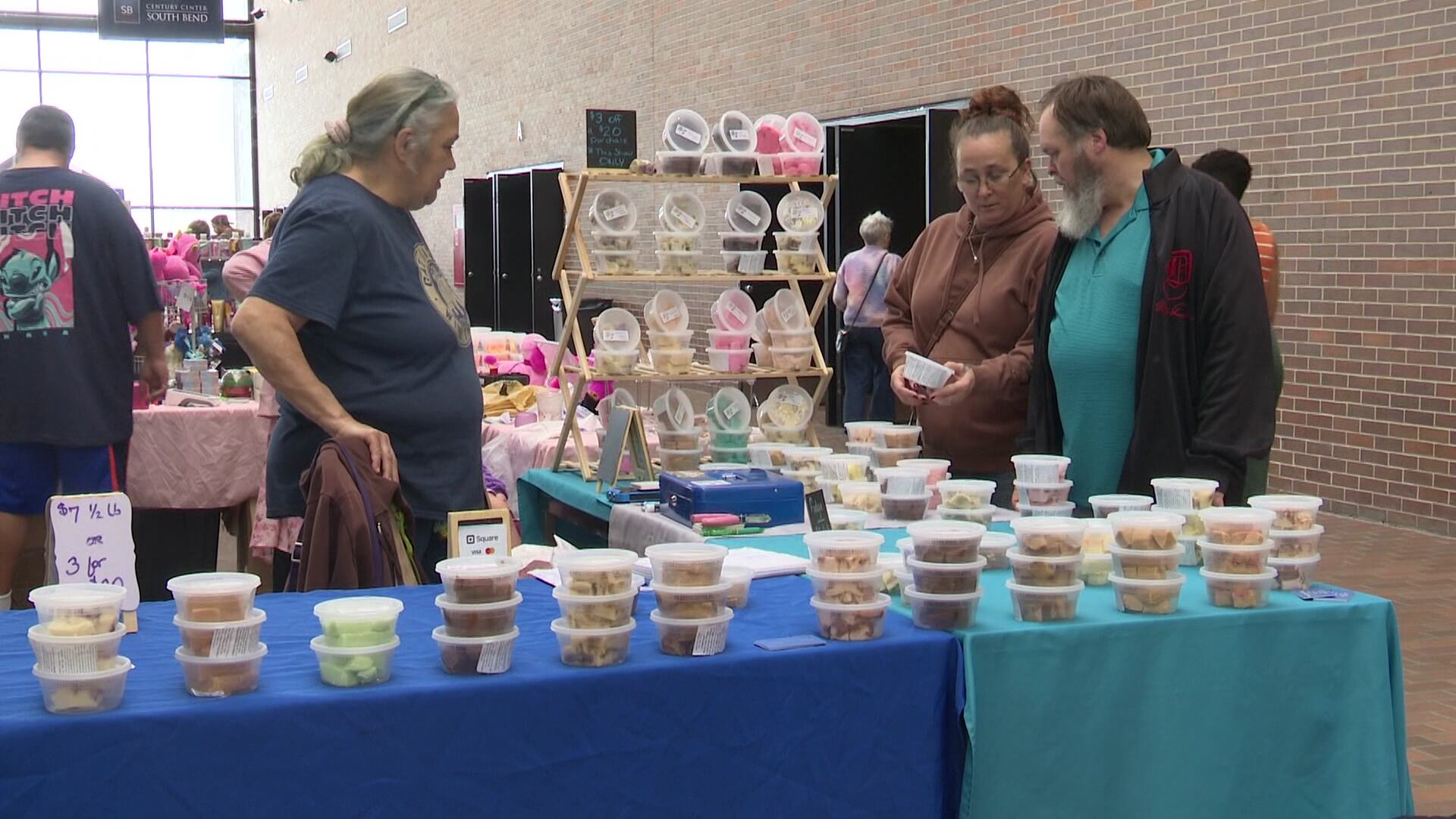 South Bend spring artisan market draws crowds to Century Center