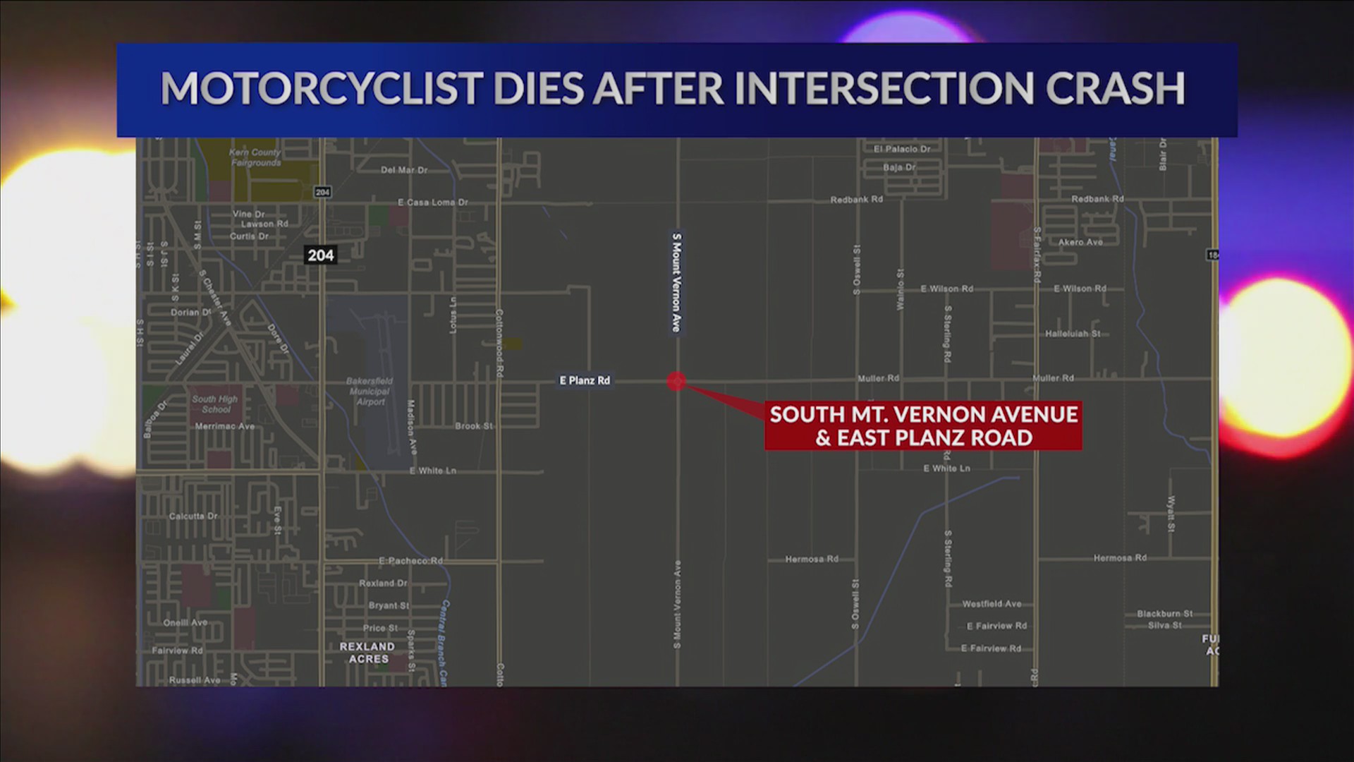 1 dead after motorcycle crash in east Bakersfield: BPD