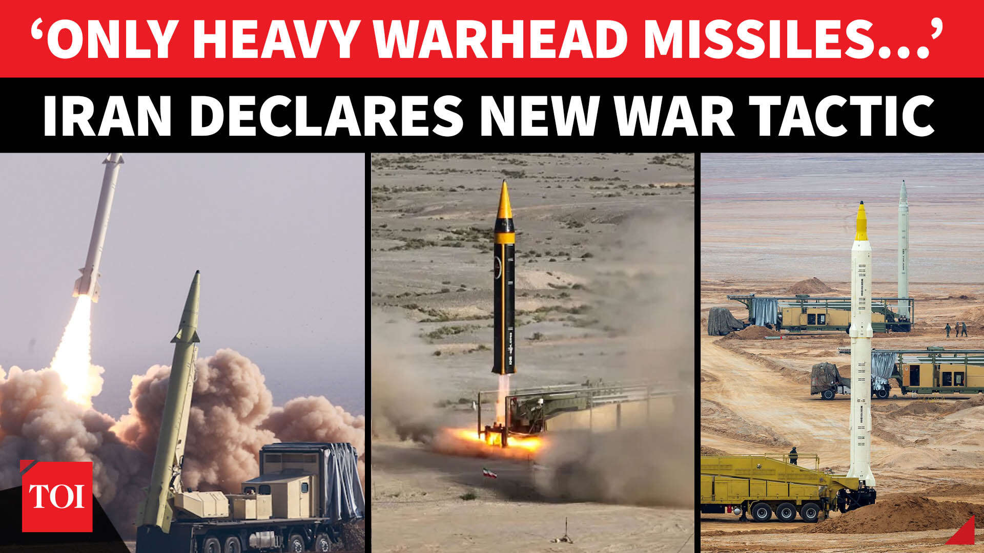 Iran drops bombshell, announces 'One-ton warhead missile' war tactic ...
