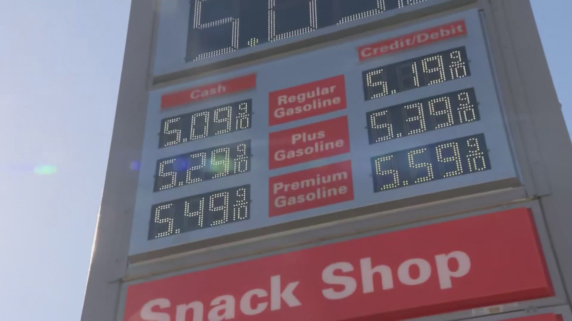 US gas prices are up nearly 50 cents in the past week