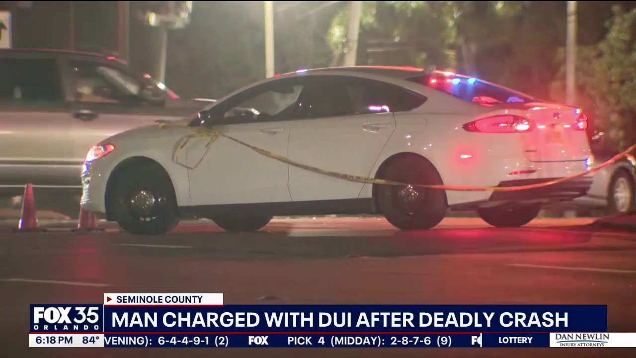Man arrested, charged after deadly DUI crash in Altamonte Springs
