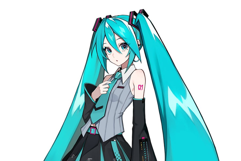 初音ミク、新ビジュアル初公開 現代的な雰囲気に