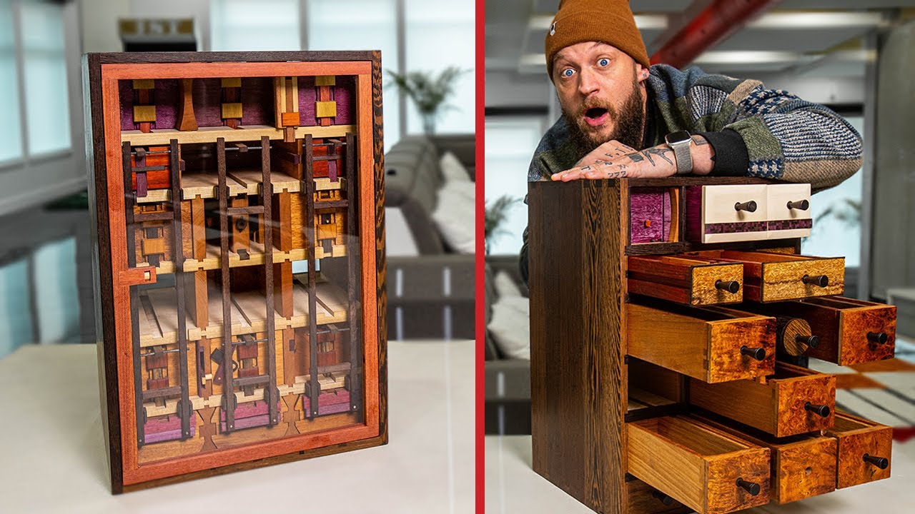 Solving puzzle furniture that belongs in a museum!