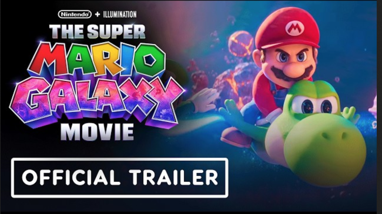 The Super Mario Galaxy movie | Final trailer - Chris Pratt, Brie Larson ...