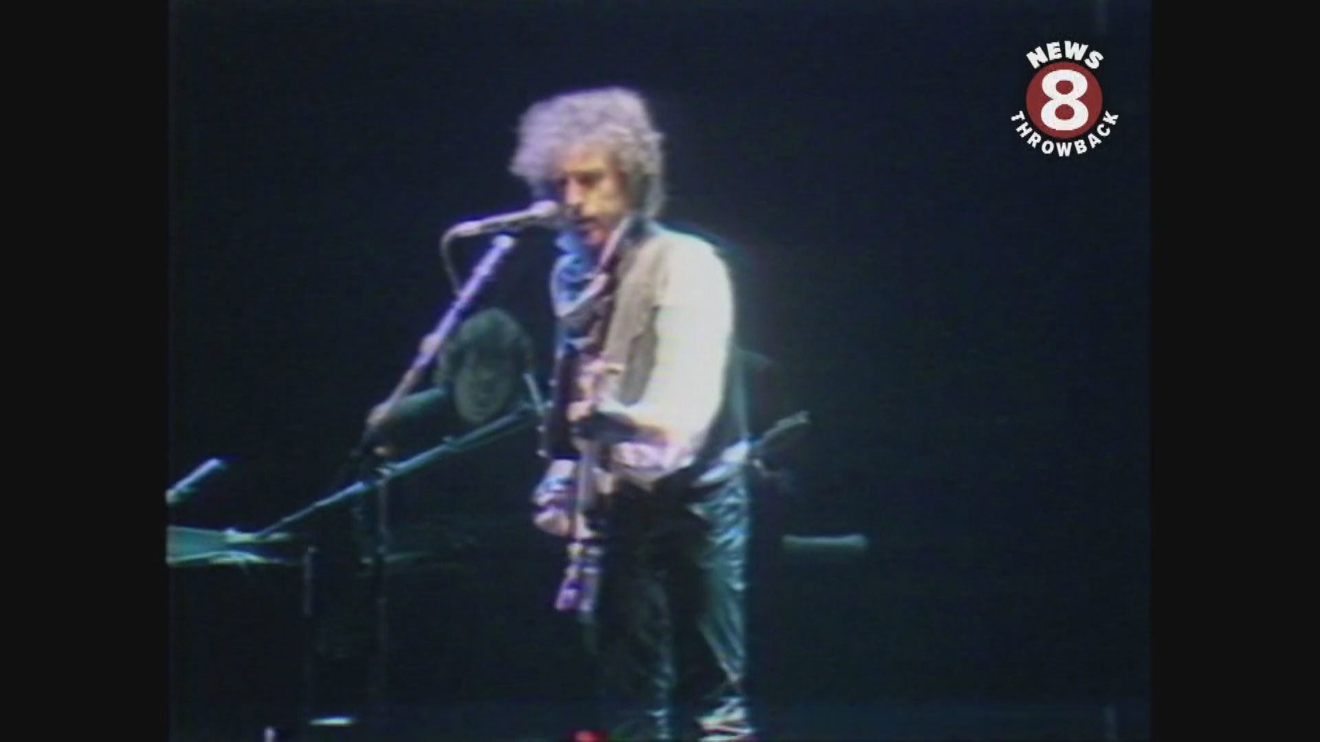 Bob Dylan and Tom Petty and the Heartbreakers concert in San Diego 1986