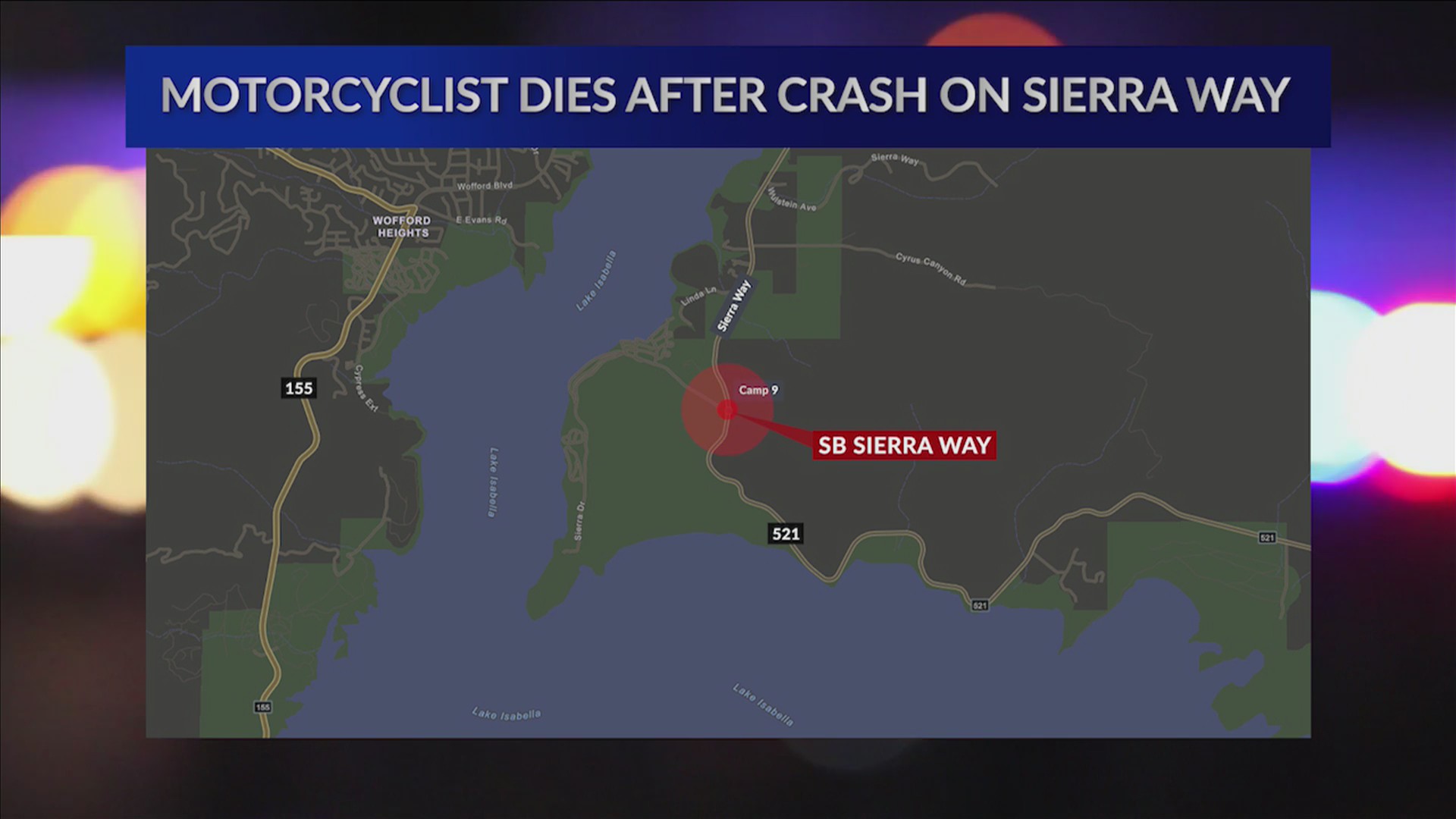 Man dead after being ejected from motorcycle near Camp Nine: CHP