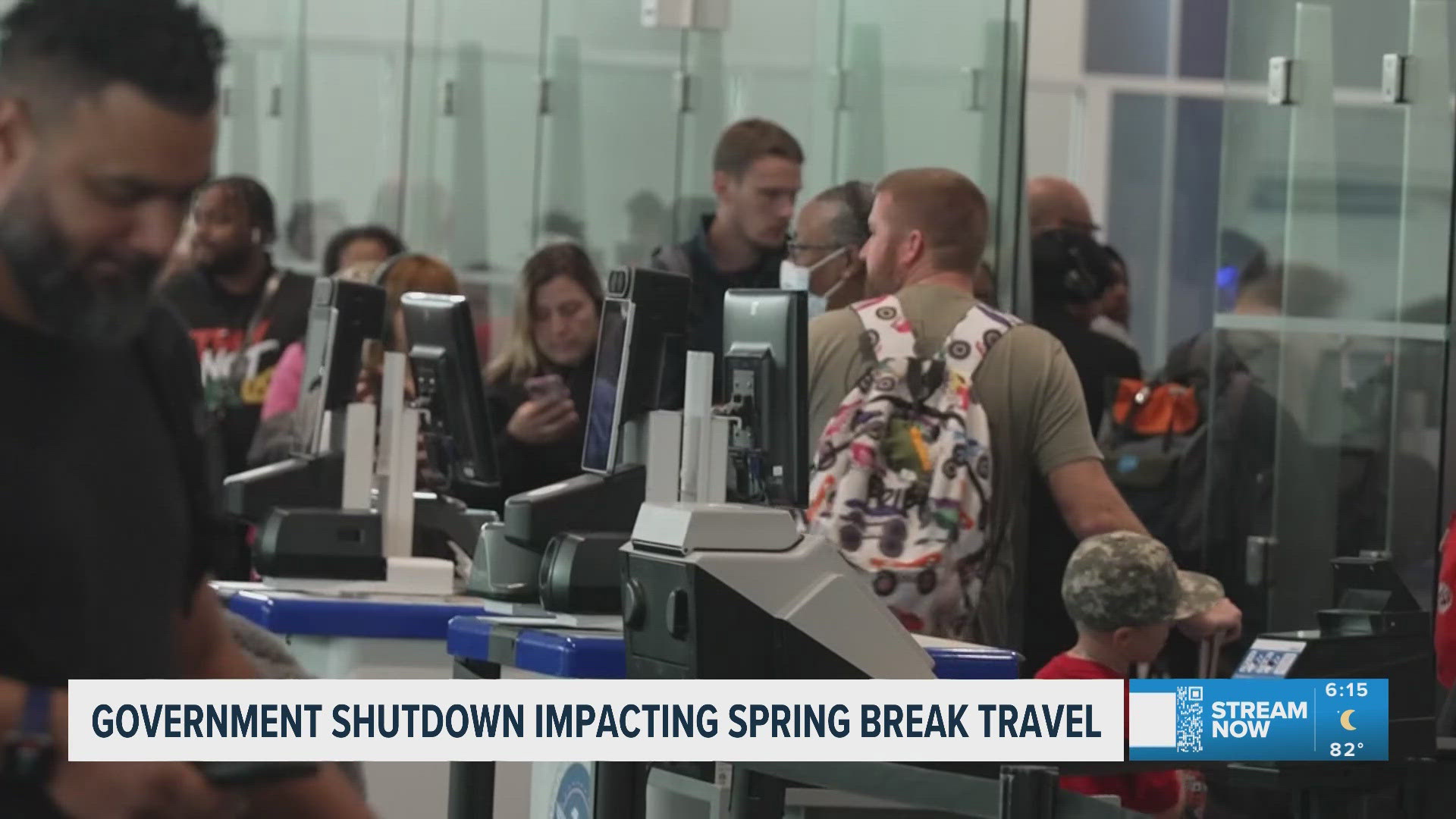 Spring break rush at TPA collides with government shutdown, putting ...