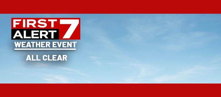All clear: Severe weather threat has ended