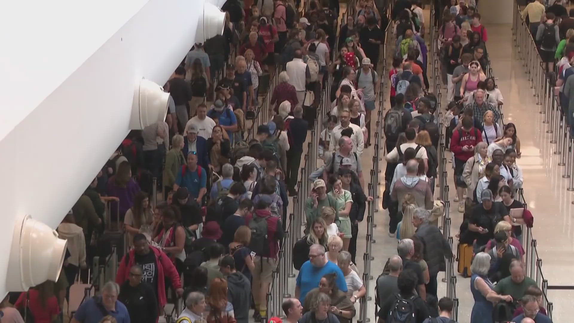 Partial government shutdown leads to travel nightmares at airports