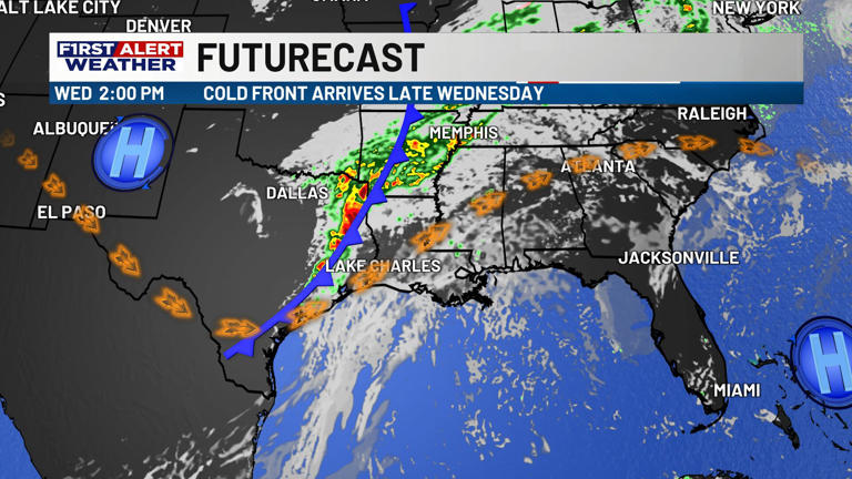 First alert forecast: Rain chances linger through Tuesday; strong ...
