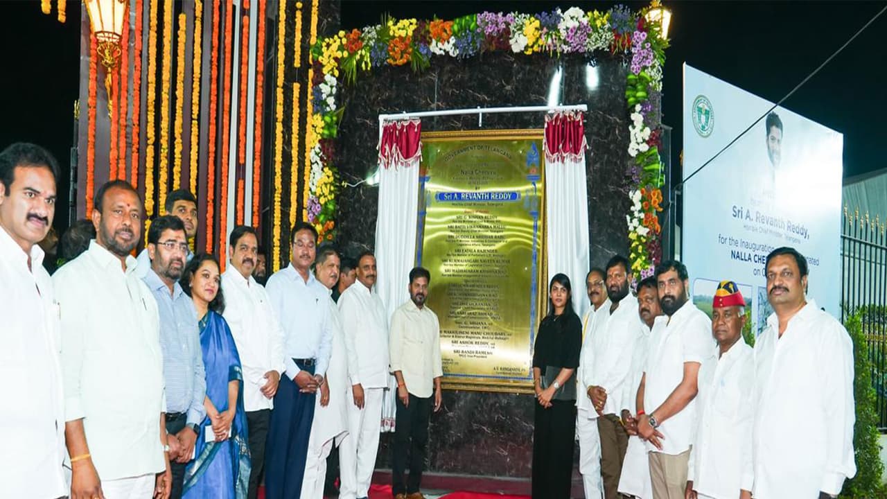 Revanth Reddy vows to restore Hyderabad's water bodies after lake launch