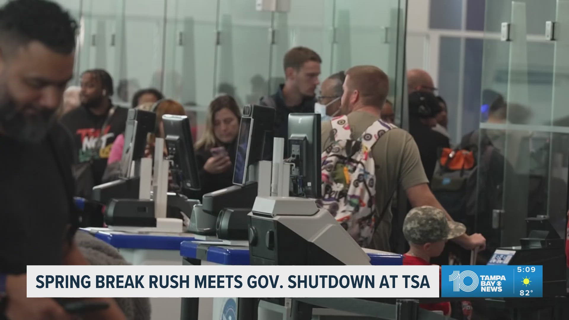 Partial government shutdown reaches 4th week as spring break brings ...