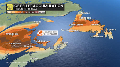 12 hours of ice and 20-40 cm: Atlantic Canada to take hit from winter storm