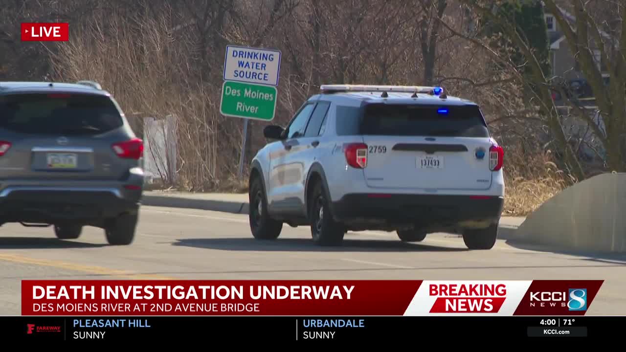 Body found in Des Moines River; death investigation underway