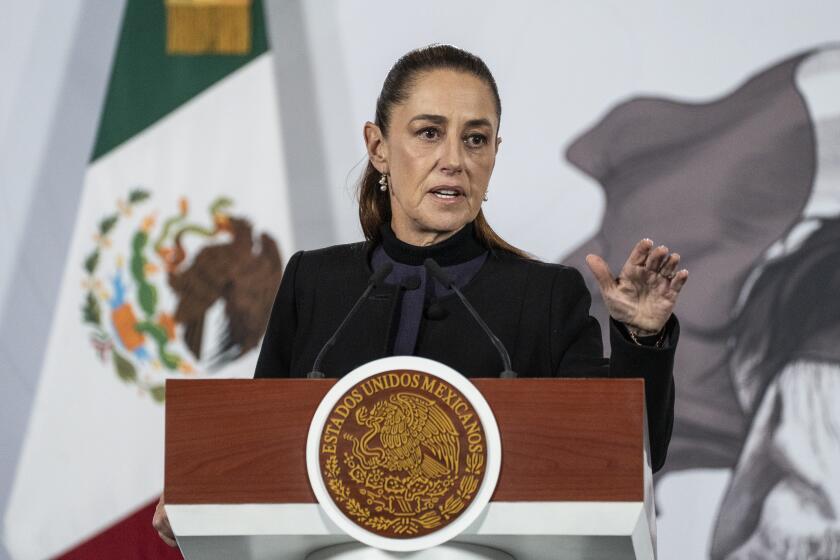'Coordination, not subordination': Sheinbaum attacks US 'meddling' in Mexico's politics