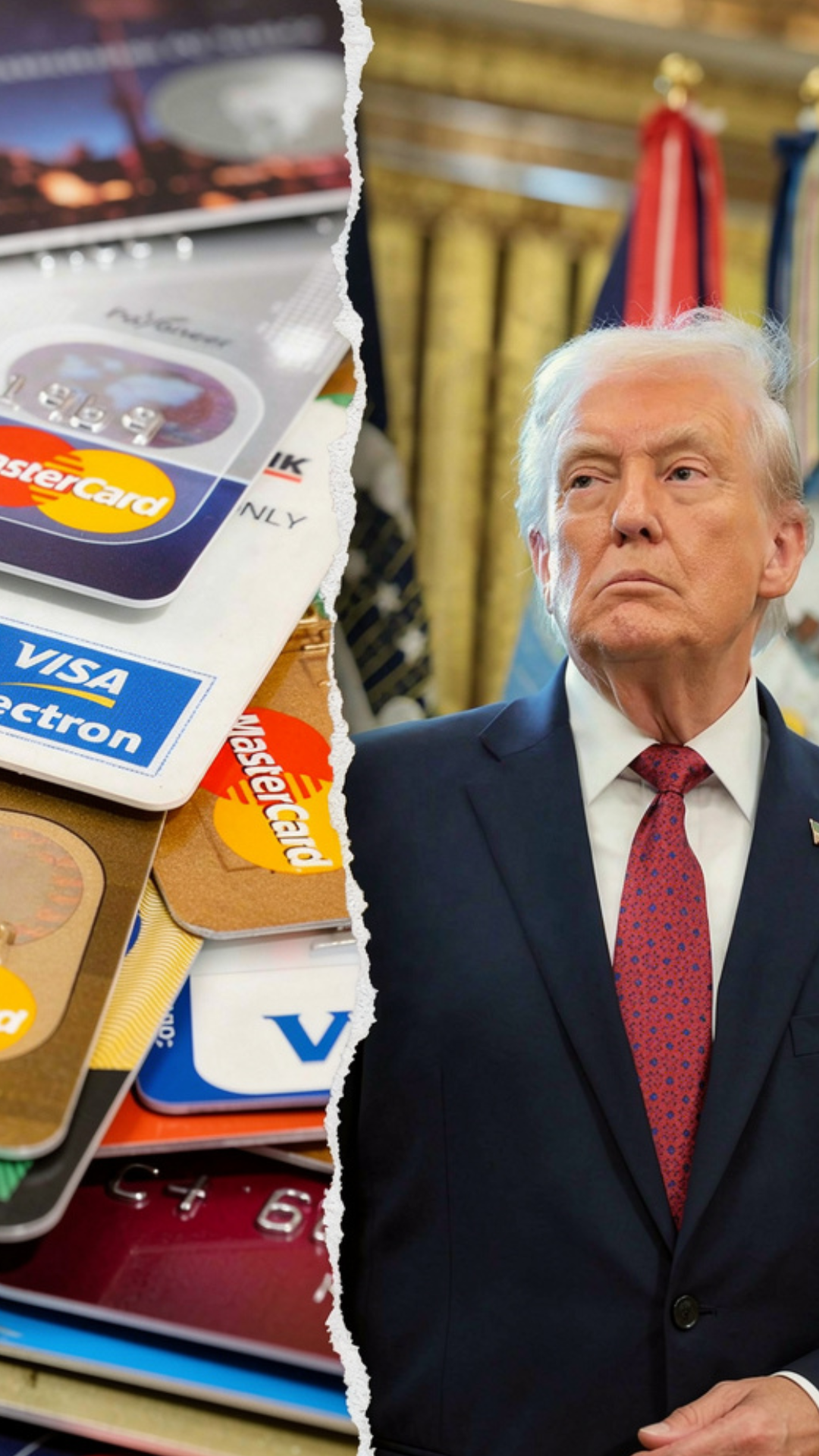 Trump pushes 10 percent credit card rate cap