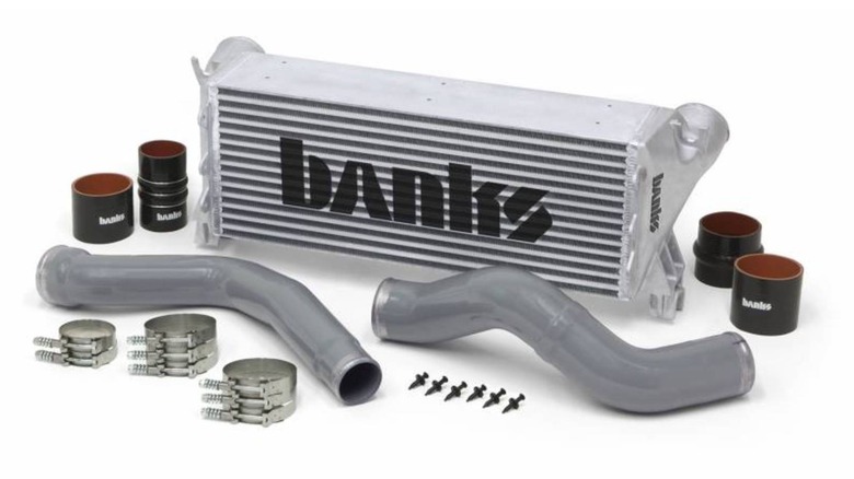 How much HP does a Banks intercooler upgrade add to a 6.7 Cummins & how does it work?