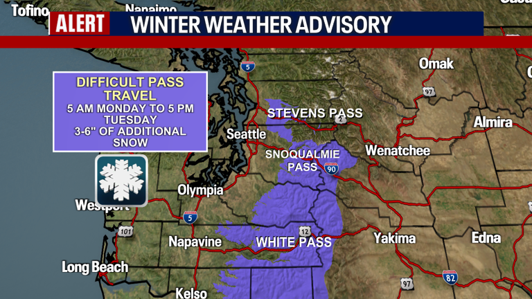 Seattle weather: Active week ahead with rain, wind, and mountain snow