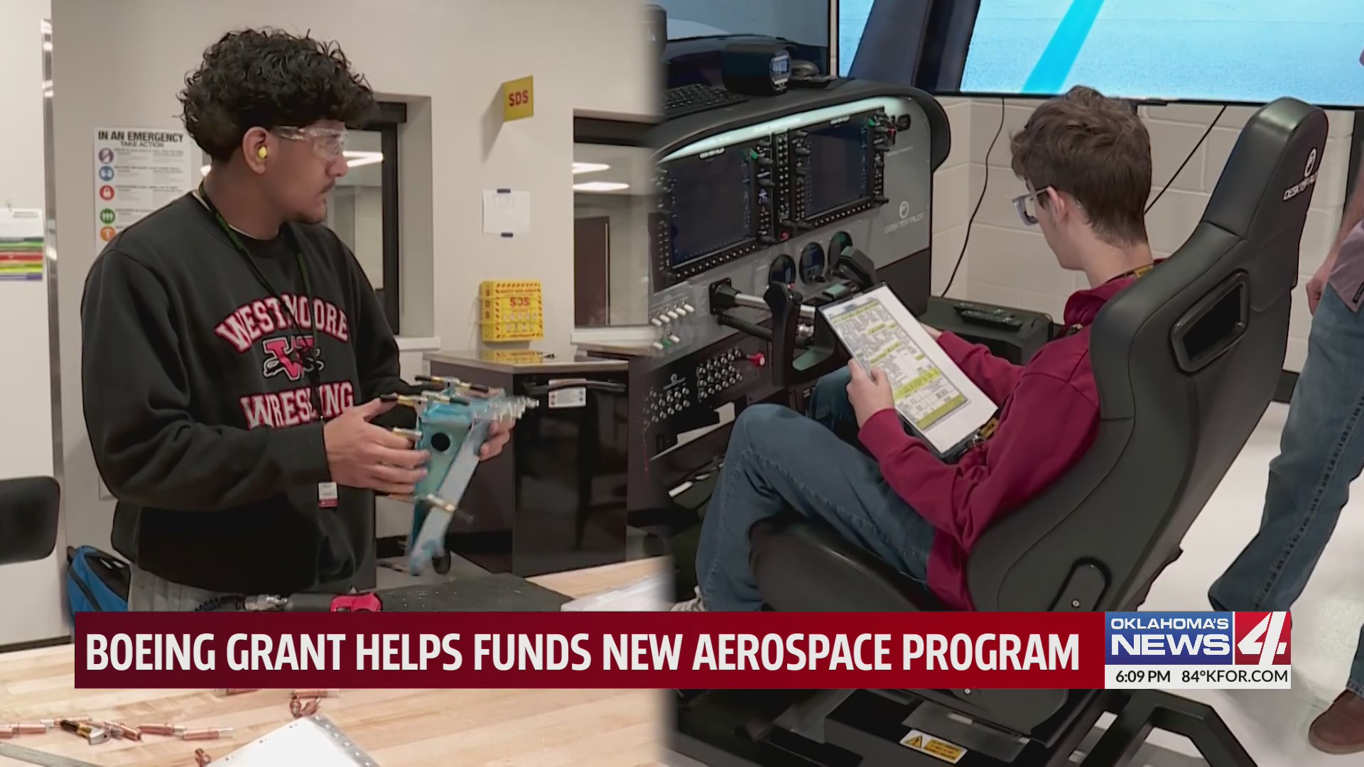 Boeing grant helps funds new aerospace program