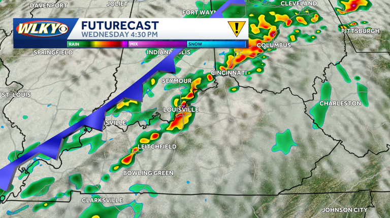 Next strong storm threat: Tracking chance for storms overnight and ...