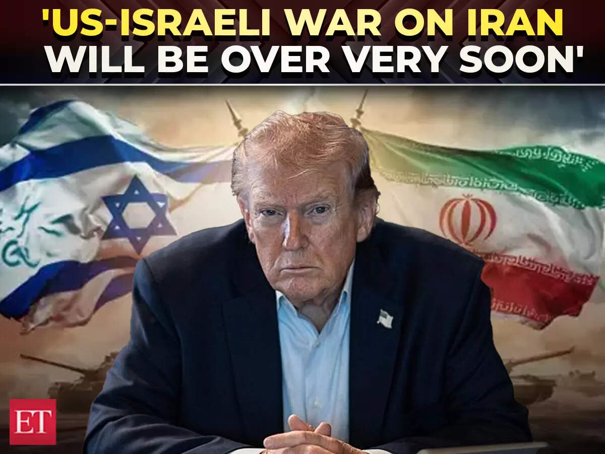Trump says Iran war could be over soon, reveals big Strait of Hormuz plan
