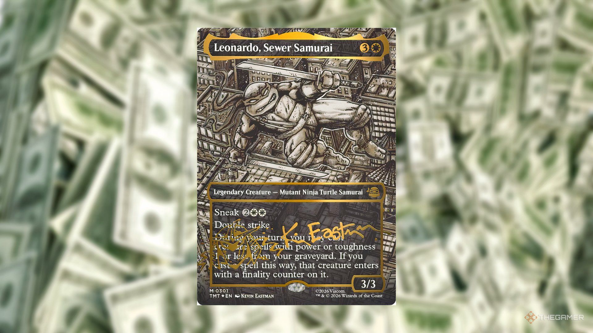 MTG TMNT signature turtle card sells for $3,400 on eBay