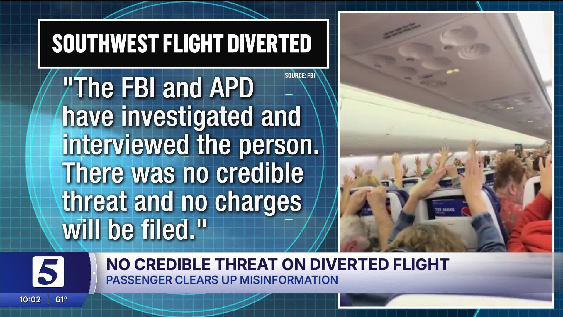 Nashville passenger disputes viral claims about Southwest diverted flight