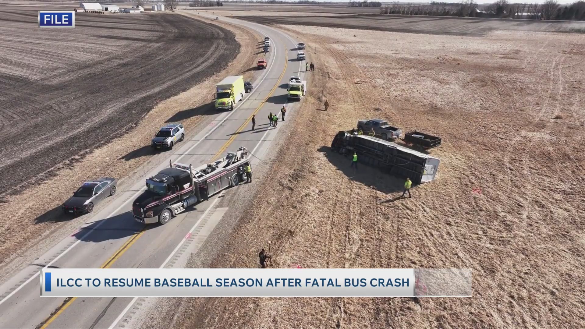 ILCC to resume baseball season after fatal bus crash