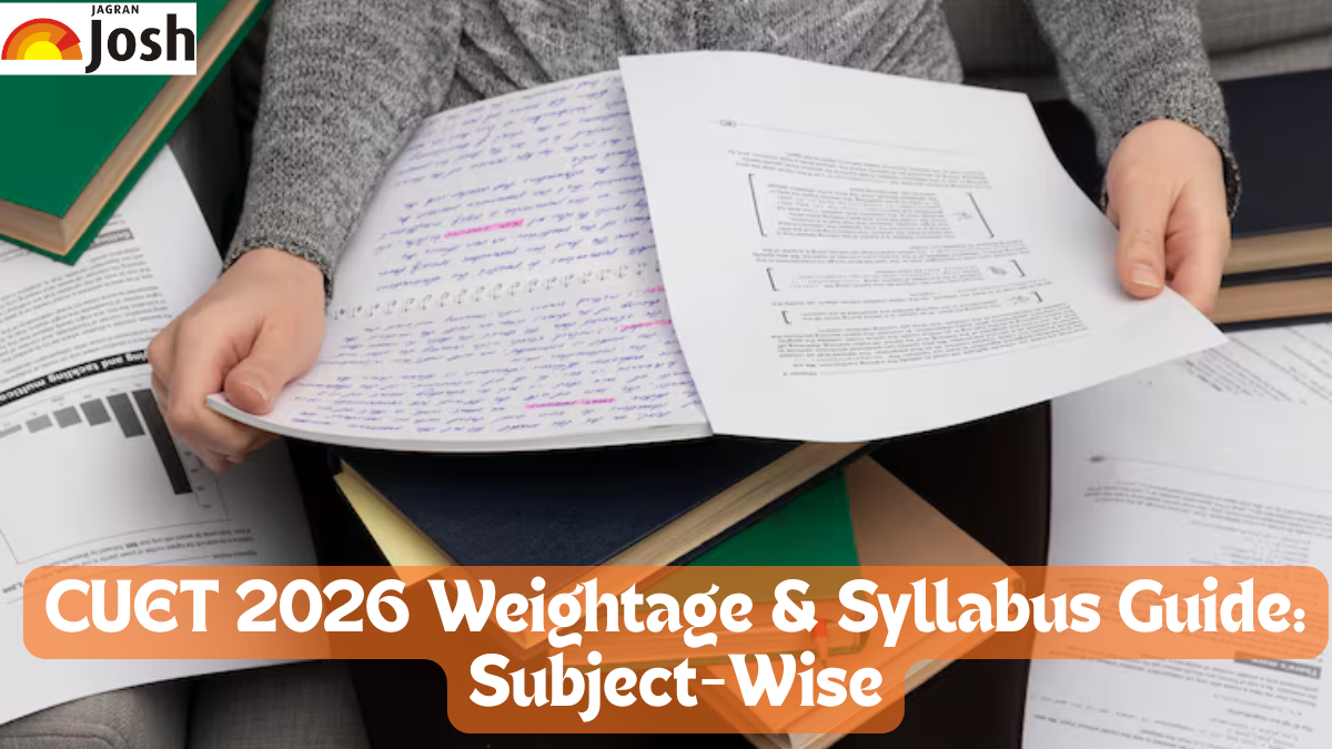 CUET 2026 weightage & syllabus guide: Subject-wise important chapters ...