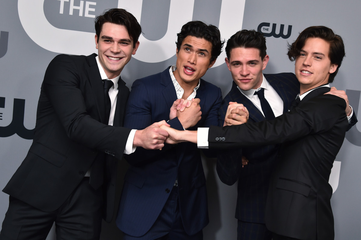 'Riverdale' star Charles Melton welcomes first child with girlfriend ...