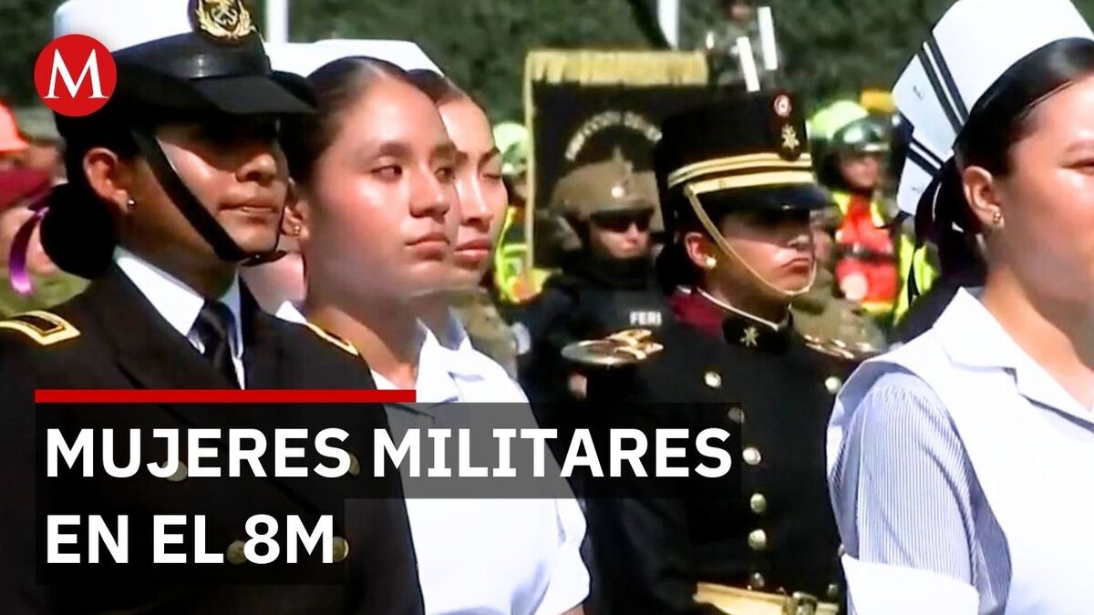 Mujeres de las Fuerzas Armadas mexicanas reciben homenaje en el Día ...