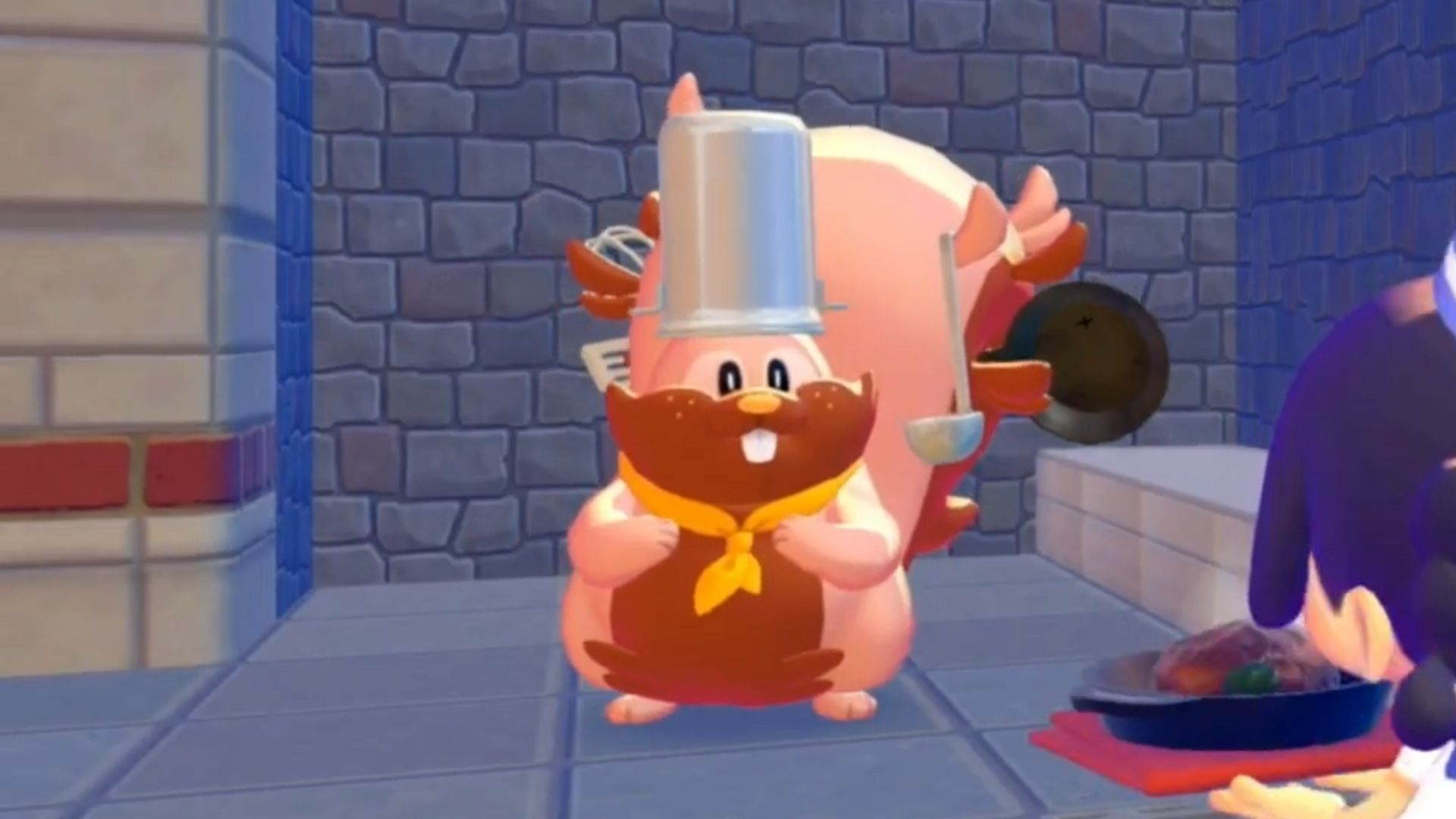 How to get a frying pan & make hamburger steak in Pokopia