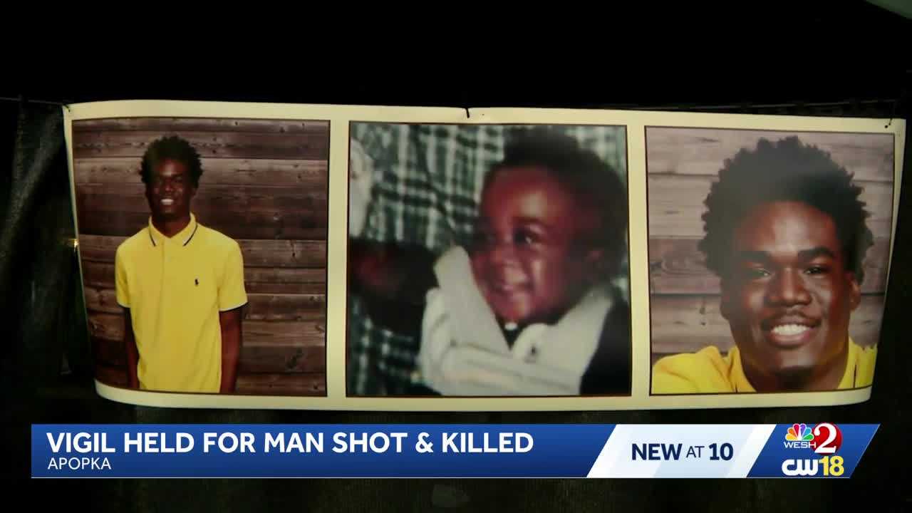 Vigil held for 21-year-old man killed in quadruple shooting near Apopka