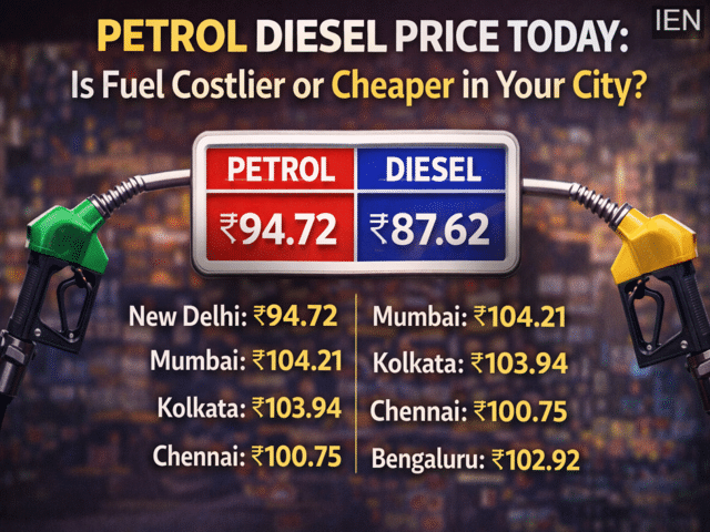 Petrol and diesel prices today: Check latest fuel rates in major Indian ...