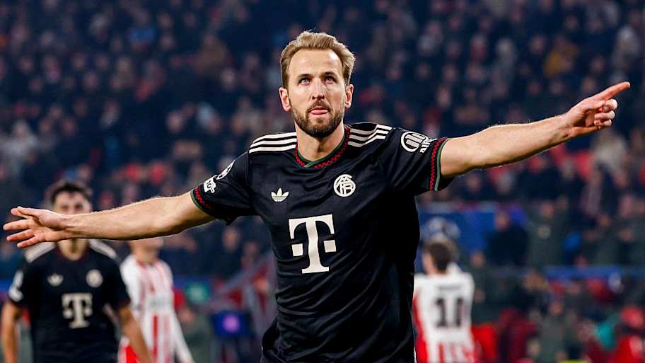 Harry Kane has scored eight Champions League goals this season. | Wart Brinkerhof/Marcel ter Bals/DeFodi Images/DeFodi/Getty Images